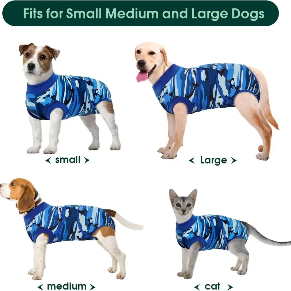 Recovery Suit for Dogs Cats After Surgery